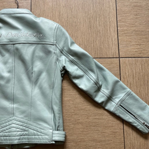 limited edition harley davidson leather jacket - Picture 4 of 11